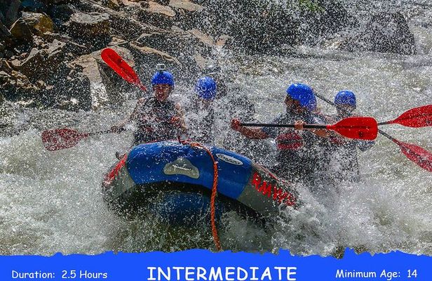 Intermediate Upper Clear Creek Canyon Rafting Adventures