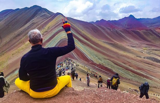 Rainbow Mountain Vinicunca Peru, Easy tour with Motorcycle Option
