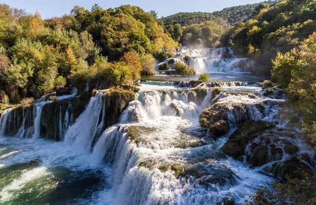 Private tour Krka Waterfalls: Boat ride; Wine & Food tasting