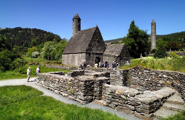 From Dublin: Wicklow, Glendalough, Waterfall & Sheepdog demo