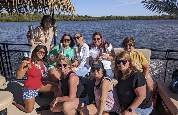 Ft Myers Beach 2 Hour Tiki Pub Fun in the Sun Dolphin Cruise