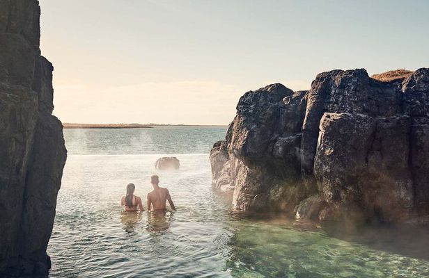 Golden Circle with 6 stops & Sky Lagoon with Farm Visit (Private)