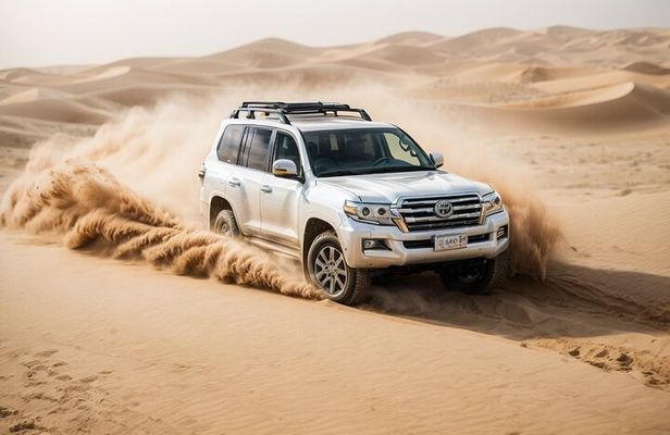 Dubai Desert Safari with Quad Bike, Sand Boarding & BBQ Dinner