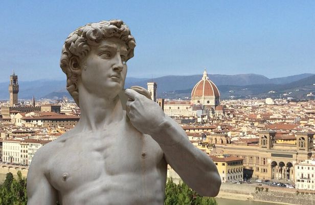 Accademia with City Walking Tour, 3 hrs