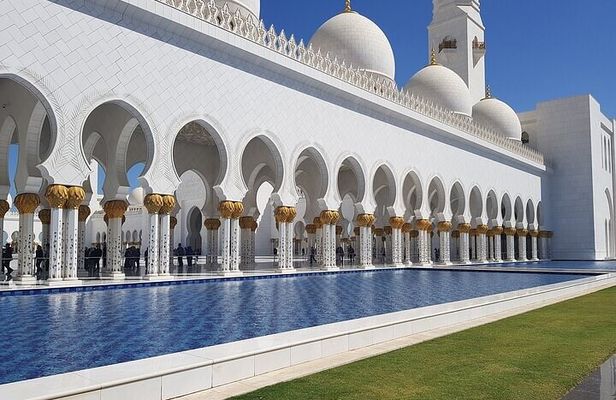 Combo Tour: Abu Dhabi Grand Mosque & Half-Day Dubai City Tour