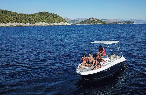 4-hour Private Boat Tour From Dubrovnik with Drinks