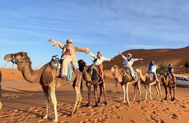 5 Day Tour from Casablanca To Marrakech Via Desert Dunes