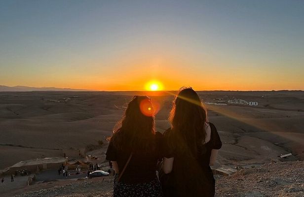 Marrakesh: Agafay Desert Sunset, Camel Ride, and Dinner Show