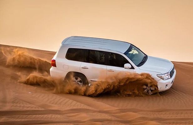 Evening Desert Safari Abu Dhabi with Hot BBQ Dinner