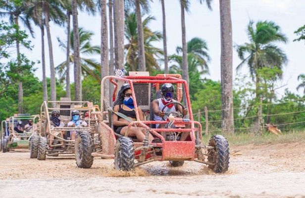 Half Day Punta Cana Buggy Tour with Macao Beach and Cenote