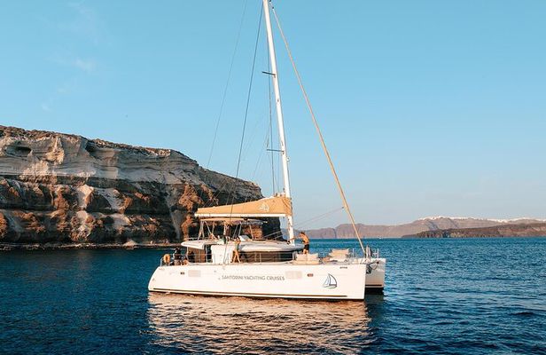 Private Santorini Sunset Cruise and Therasia Island
