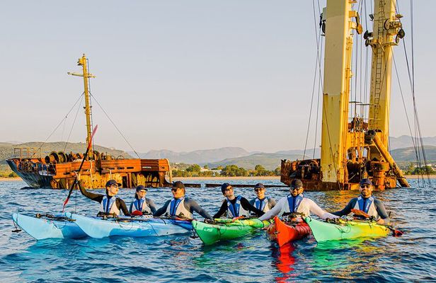 Morning Kayak Tour to Kissamos Bay Shipwreck & Exclusive Beach