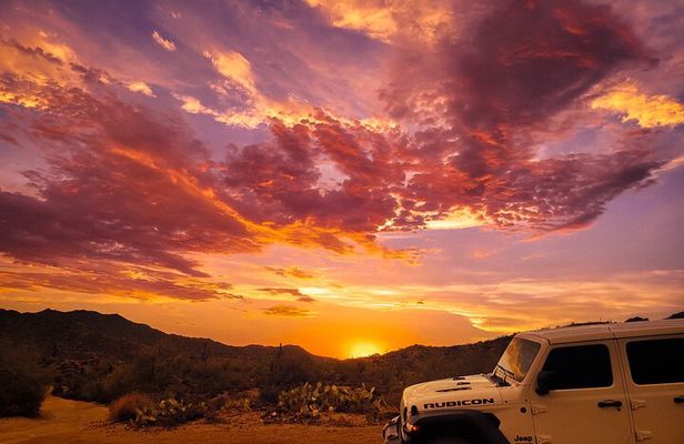Offroad Sonoran Desert Adventure and Sunset 