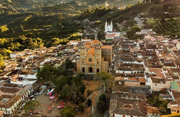 Full Day Jericó, Pueblo near Medellin + Coffee & Chiva Tour!