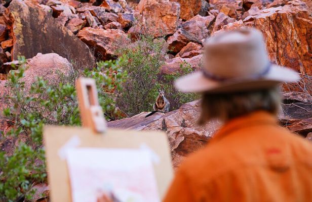 Simpsons Gap Sunset: Watercolour Painting Class