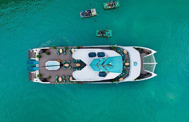 The Halong Catamaran - Luxury Day Cruise With WaterSlide on Bay