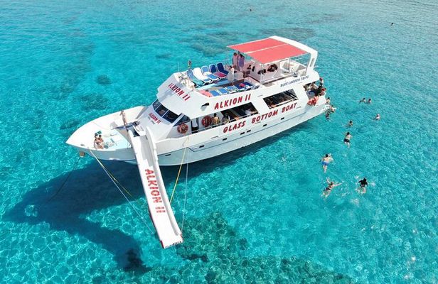 Latchi to Blue Lagoon Glass Bottom+slide Boat Tour