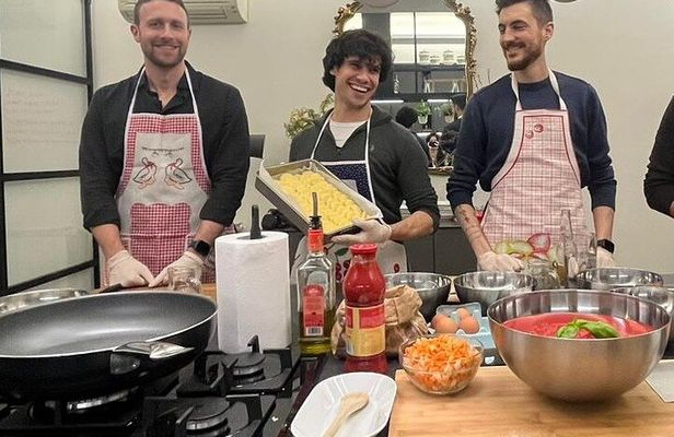 Gnocchi and meatballs | Cooking class and dinner at my house in Rome