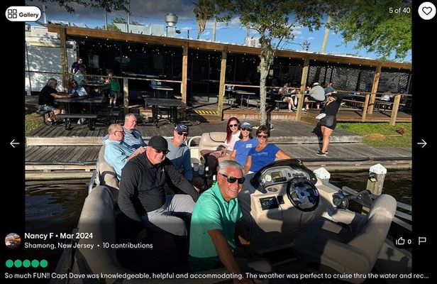 Pontoon Pub Crawl Pubs and Restaurants Visit by Boat