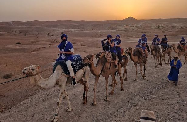 Marrakech Desert Dinner with Quad or camel Tour at sun set