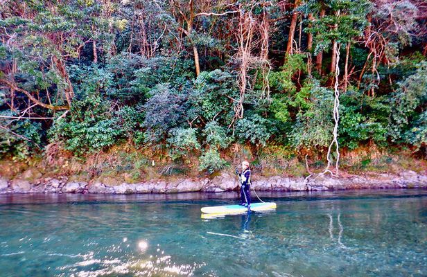 SUP downriver tour at Niyodo river