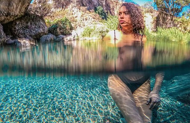 Hike and Swim in fresh springs and waterfalls in Guadalajara