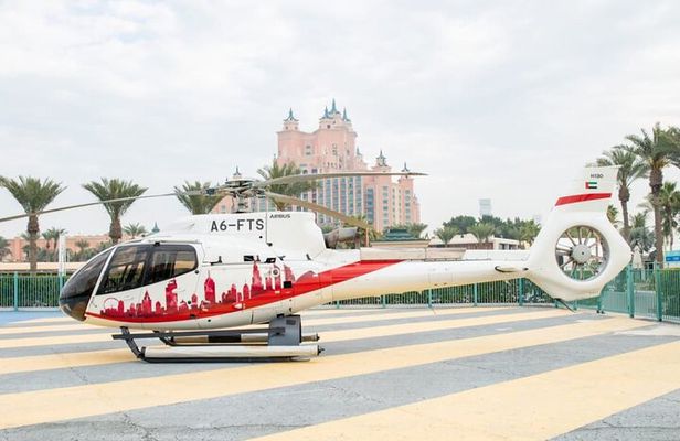 Private: Ultimate Dubai Helicopter Tour with Optional Transfers