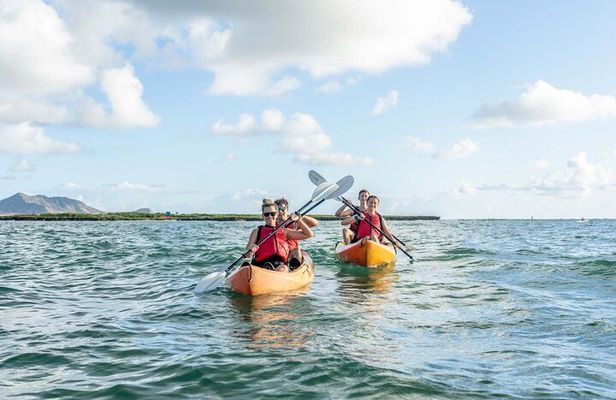 Guided E-Bike and Kayak Tour to Mokulua Islands in Kailua, Oahu