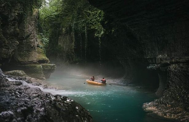 Tour From Batumi To (Martvili - Okatse Canyon, Prometheus Cave )