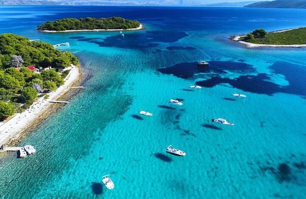Blue Lagoon, Hvar, Brač - 5 Islands Boat Tour - Small Group