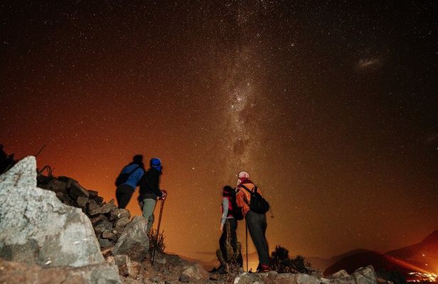 Night walk with astro photography