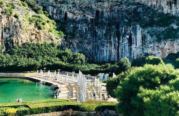 Relax Day: Thermal Lake, Olive Oil Tasting & Poseidon Temple Tour
