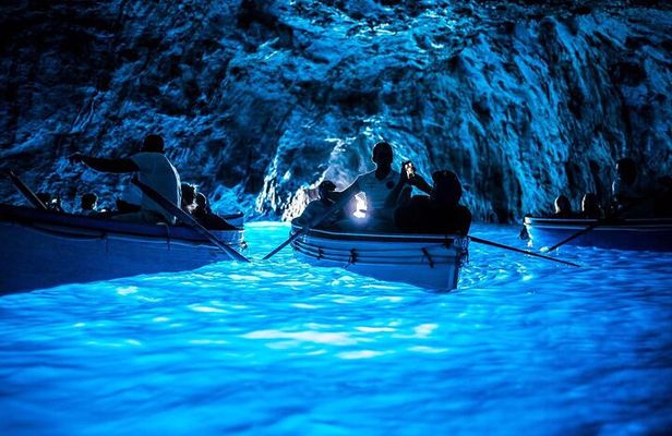 Capri Boat Tour with Optional Blue Grotto Visit from Sorrento