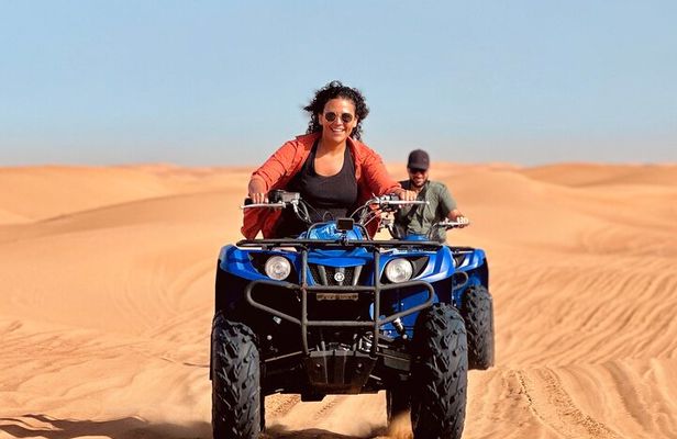 Quad Bike Tour 1 Hr 350 CC Yamaha Sandsurf & Refreshment