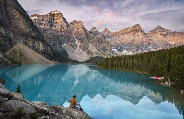 2-Day Lake Louise, Moraine Lake & Columbia Icefield Rockies Tour