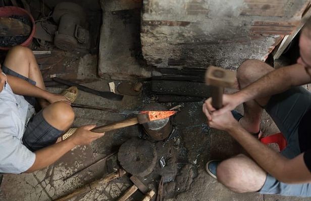 Experience Knife Making in Blacksmith Village