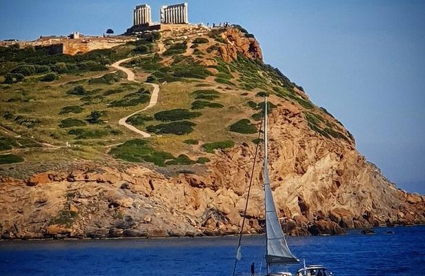Private Tour Sounio Athens Riviera with Traditional Greek Food