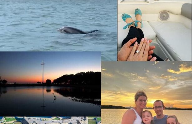 St. Augustine Private Day or Sunset Boat Tour, 6 passengers max