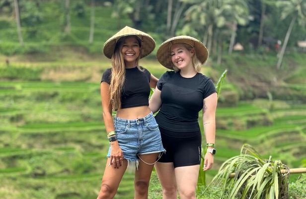 Gunung Kawi Rice Terrace Swing And Waterfall Private Guided Tour 