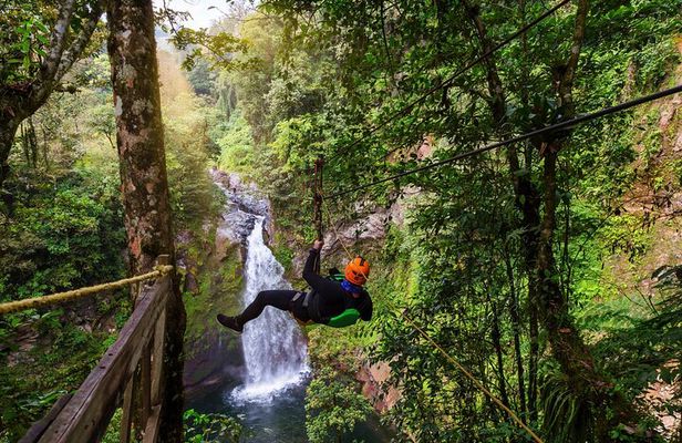 Juan Curi Waterfall and Adventure Park Day Tour