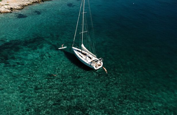 Small Group Sailing Cruise from Agios Nikolaos in Mirabello Bay
