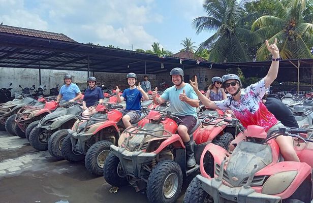 ATV Thrill Ride And Ubud Waterfall Hidden Gems Private Tour