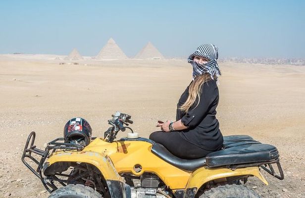 Private ATV Quad Bike Around Giza Pyramids