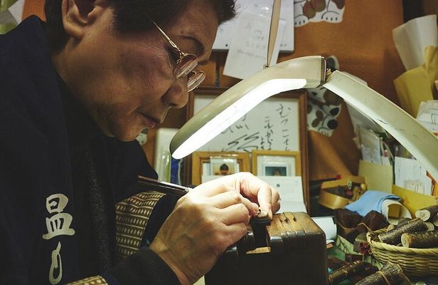 Hand-carved stamps made with craftsmen in Asakusa, Tokyo