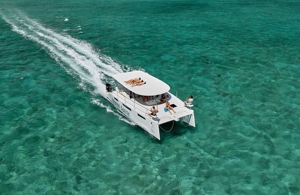 Private Power Catamaran trip from Pointe Jerome