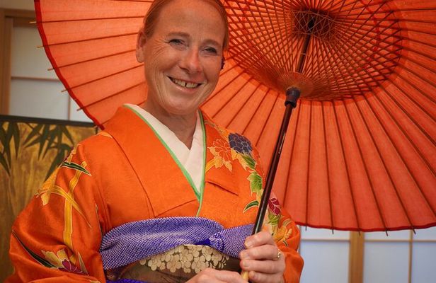 Private Kimono and tea ceremony at local home near Tokyo Disney