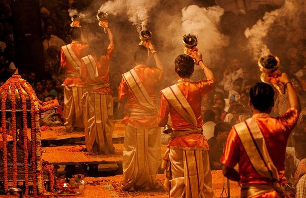 Varanasi: Full-Day Tour with Sarnath and Boat Ride