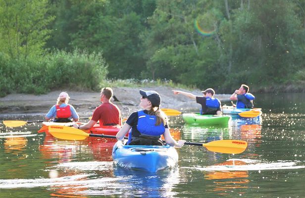 Kayaking in Columbia River Gorge National Scenic Area