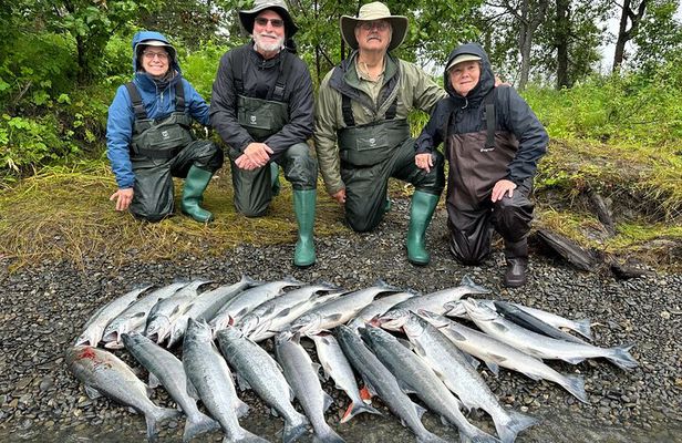 Half day Alaska Salmon Fishing on the Kenai Peninsula
