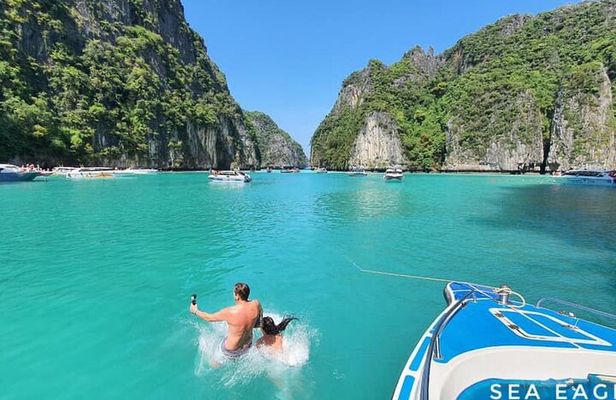 Krabi 4 Islands Speedboat Tour Snorkeling and Beach Lunch